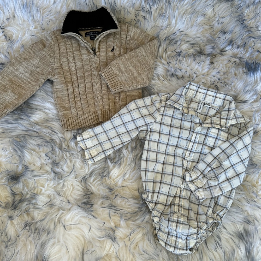 12-18 months Oufit Set (Nautica and Janie and Jack)